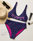 Yeehaw Howdy Leopard Bikini