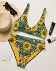Yeehaw Leopard & Sunflower Bikini