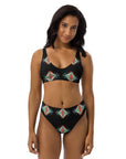 Yeehaw Black Aztec Bikini