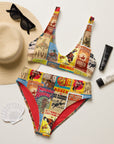 Yeehaw Vintage Rodeo Poster Bikini