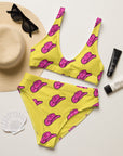 Yeehaw Pink Hat Bikini