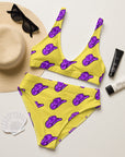 Yeehaw Purple Hat Bikini