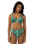 Yeehaw Turquoise Aztec Bikini