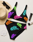 Yeehaw All Neon Hat Bikini