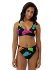 Yeehaw All Neon Hat Bikini