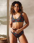 Yeehaw Red Bull Skull Bikini