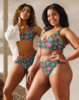 Yeehaw Pink Turquoise Bikini