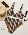 Yeehaw Cocoa Aztec Bikini