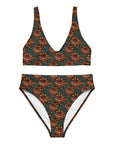 Yeehaw Floral Leather Print Bikini