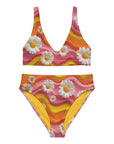 Yeehaw Groovy Floral Bikini