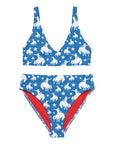 Yeehaw Blue Rodeo Cowboy Bikini