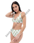 Yeehaw Desert Dweller Bull Skull Cactus Bikini
