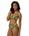 Yeehaw Leopard & Sunflower Bikini