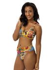 Yeehaw Vintage Rodeo Poster Bikini