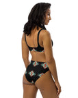 Yeehaw Black Aztec Bikini