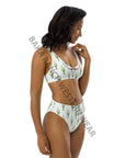 Yeehaw Desert Dweller Bull Skull Cactus Bikini