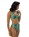 Yeehaw Turquoise Aztec Bikini