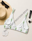 Yeehaw Cactus Bikini Top