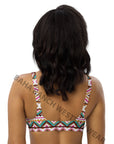 Yeehaw Multi Aztec Bikini Top