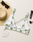Yeehaw Cactus Bullhead Bikini Top