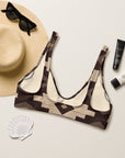 Yeehaw Southwestern Earth Bikini Top