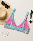 Yeehaw Howdy Opal Glitter Bikini Top