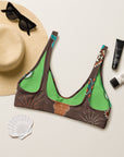 Yeehaw Bullhead Cactus Bikini Top