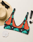 Yeehaw Turquoise Hat Bikini Top
