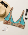 Yeehaw All Western Bikini Top