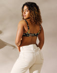 Yeehaw Vintage Cowgirl Collage Bikini Top