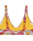 Yeehaw Groovy Floral Bikini Top