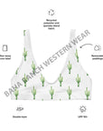 Yeehaw Cactus Bikini Top