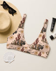 Yeehaw Desert Bison Bikini Top