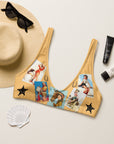Yeehaw Let's be Cowgirls Bikini Top
