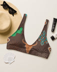 Yeehaw Bullhead Cactus Bikini Top