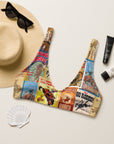Yeehaw Vintage Rodeo Poster Bikini Top