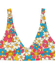 YEEHAW Flower Child Retro Bikini Top