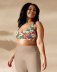 YEEHAW Flower Child Retro Bikini Top