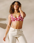 Yeehaw Red Rodeo Cowboy Bikini Top