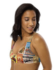 Yeehaw Vintage Rodeo Poster Bikini Top