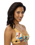 Yeehaw Let's be Cowgirls Bikini Top