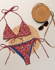 Yeehaw Red Bandana String Bikini