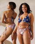 Yeehaw Stars & Stripes String Bikini