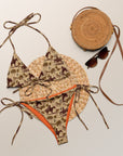 Yeehaw Vintage Western String Bikini