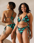 Yeehaw Turquoise Hat String Bikini
