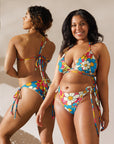 Yeehaw Flower Child Retro String Bikini