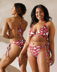Yeehaw Red Rodeo Cowboy String Bikini