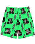 Yeehaw Neon Men's Swim Trunks
