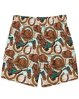 Yeehaw Cowboy Up Men's Swim Trunks