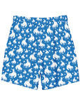 Yeehaw Blue Rodeo Cowboy Men's Swim Trunks